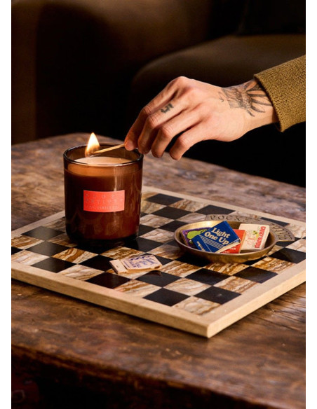 P.F CANDLE VELA PLUSH VETIVER