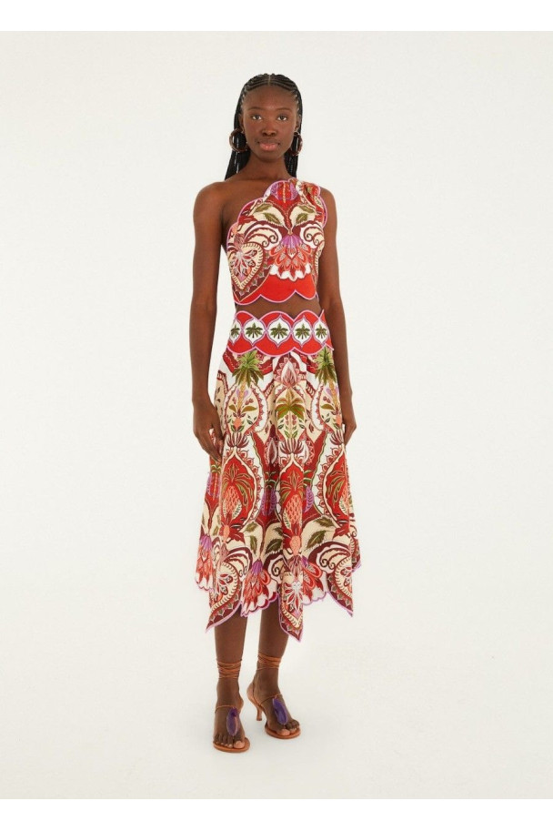 FARM RIO TOP ODARA RED