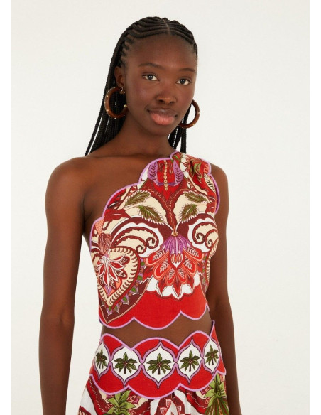 FARM RIO TOP ODARA RED