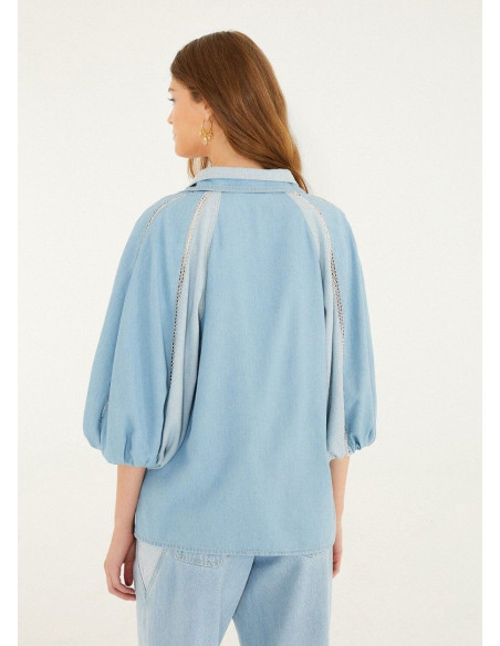 FARM RIO CAMISA BICOLOR