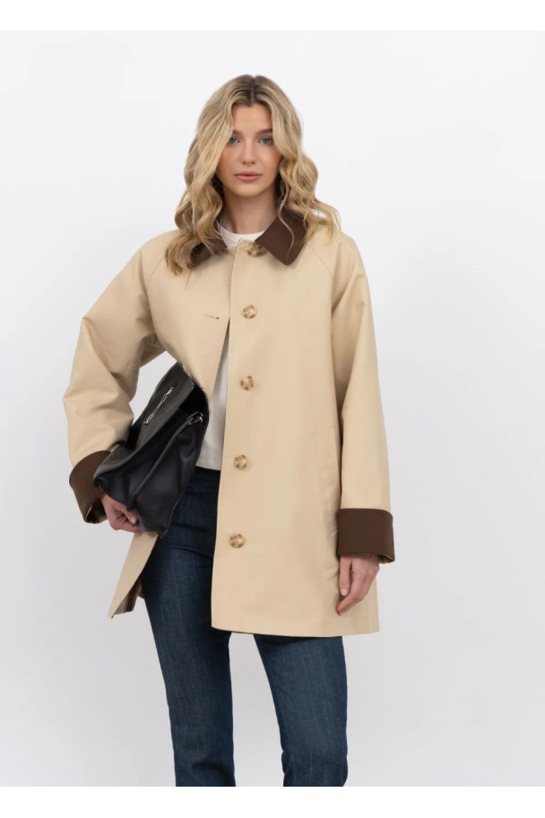 URBANCODE CHAQUETA LARGA VANILLA