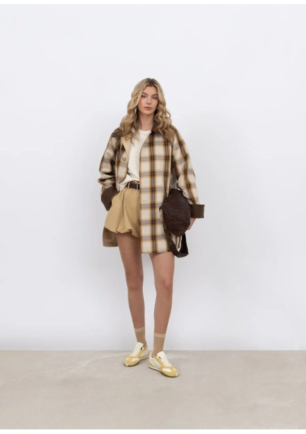 URBANCODE CHAQUETA LARGA VANILLA