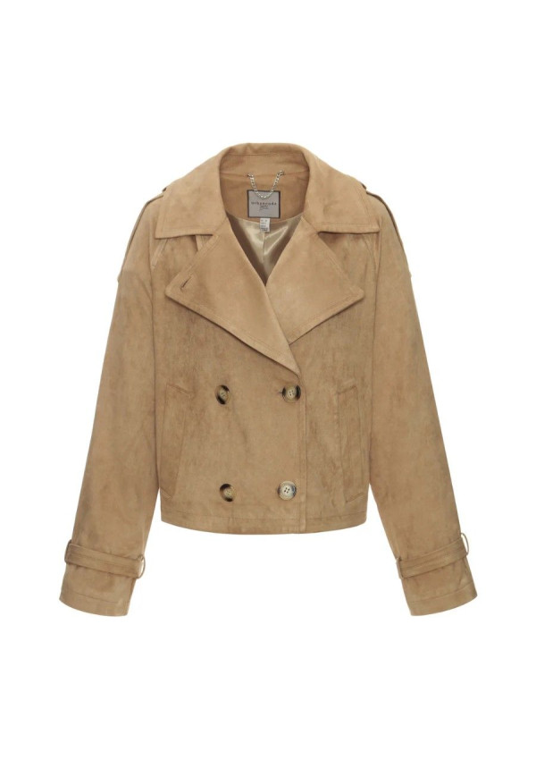 URBANCODE CHAQUETA SUEDE BISCUIT