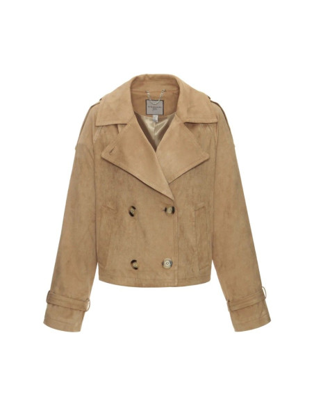 URBANCODE CHAQUETA SUEDE BISCUIT