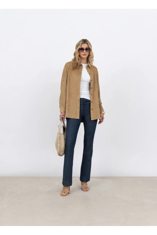 URBANCODE CAMISA SUEDE BISCUIT