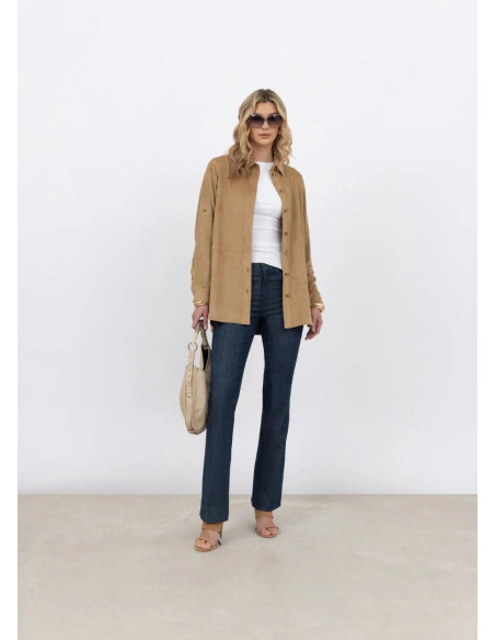 URBANCODE CAMISA SUEDE BISCUIT