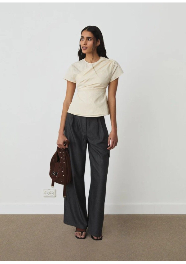 LAAGAM TOP RAVEN BLANCO