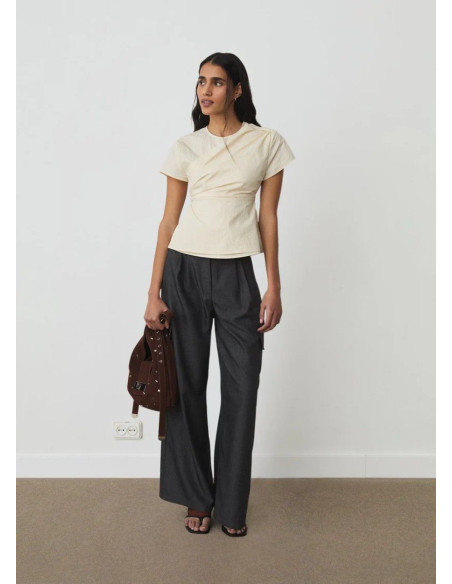 LAAGAM TOP RAVEN BLANCO