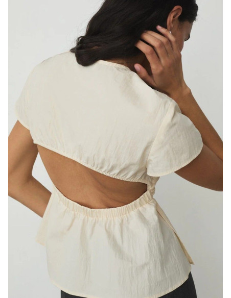 LAAGAM TOP RAVEN BLANCO