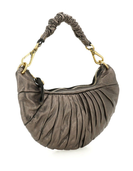 CAMPOMAGGI BOLSO LUNA METALIZADO