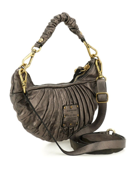 CAMPOMAGGI BOLSO LUNA METALIZADO