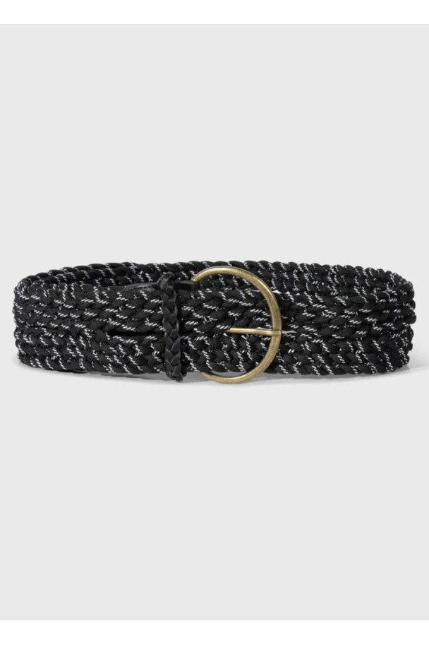 10 DAYS BRAIDED BELT BLACK
