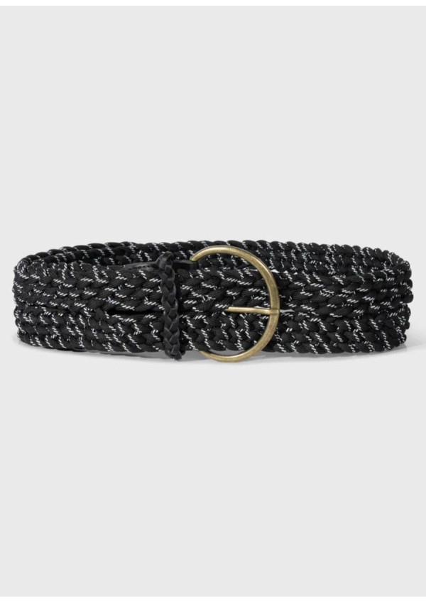 10 DAYS BRAIDED BELT BLACK