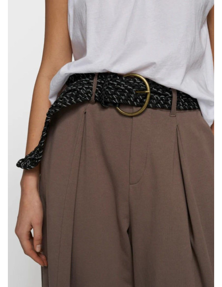 10 DAYS BRAIDED BELT BLACK