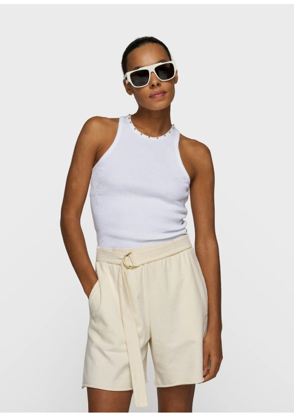 10 DAYS TANK TOP RIB PEARLS