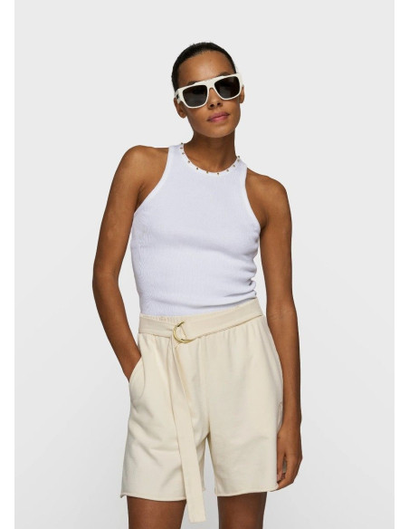 10 DAYS TANK TOP RIB PEARLS