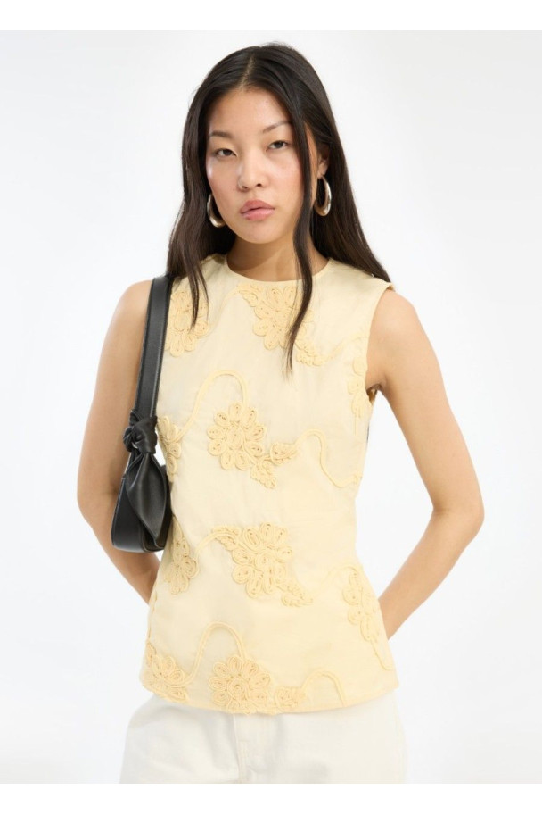 ROTATE TOP FLOWER YELLOW