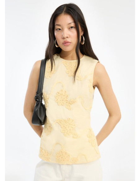 ROTATE TOP FLOWER YELLOW