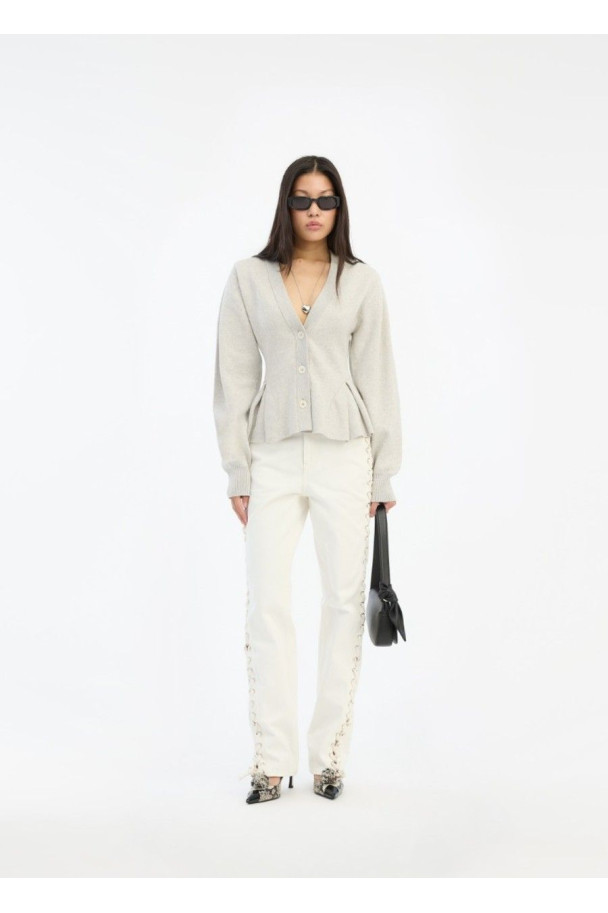 ROTATE JEANS LOOSE FIT LACED