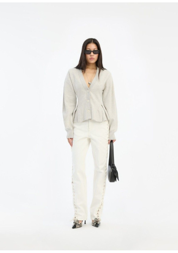 ROTATE JEANS LOOSE FIT LACED