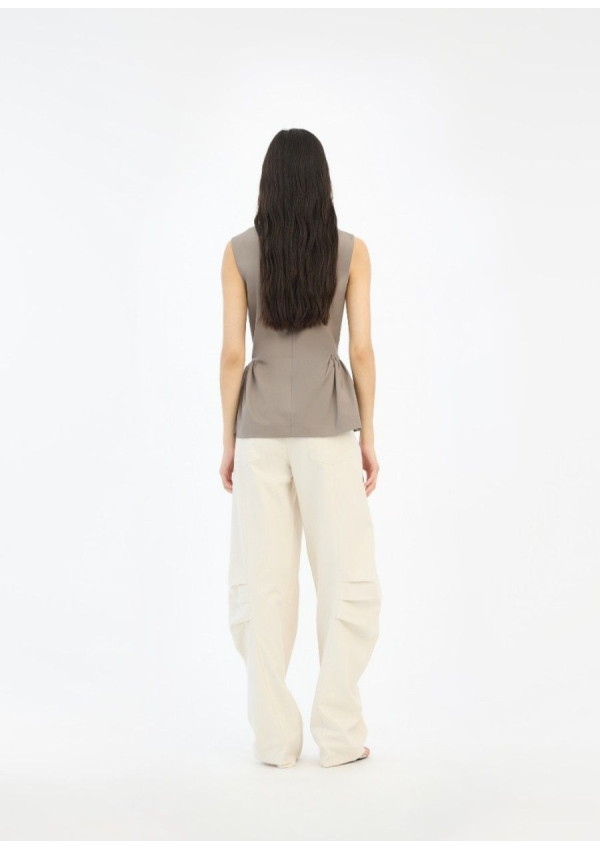 ROTATE PANTALONES LINEN SUITING
