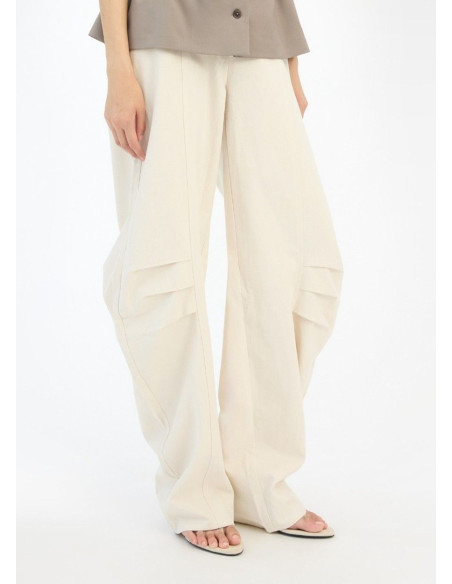 ROTATE PANTALONES LINEN SUITING