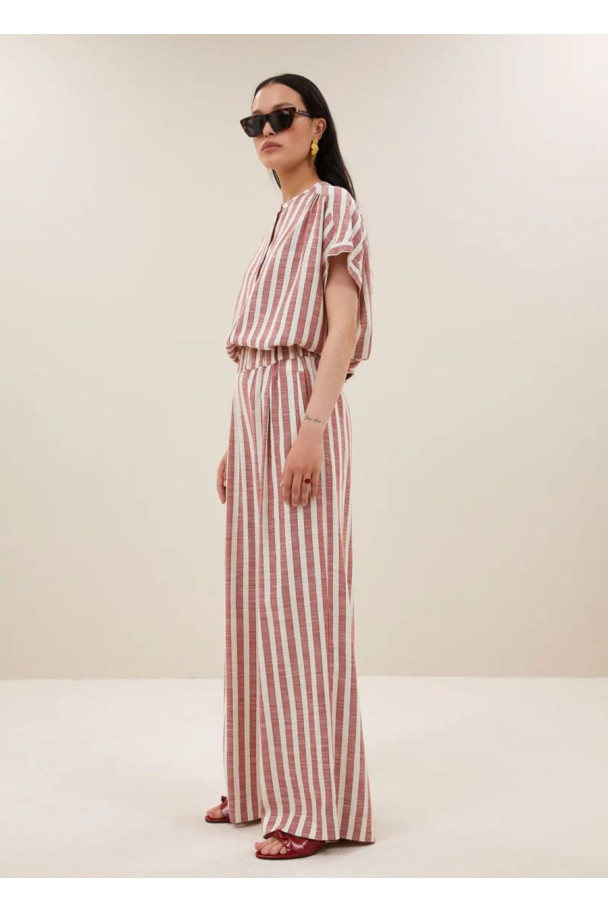BY-BAR PANTALON BENJI STRIPE