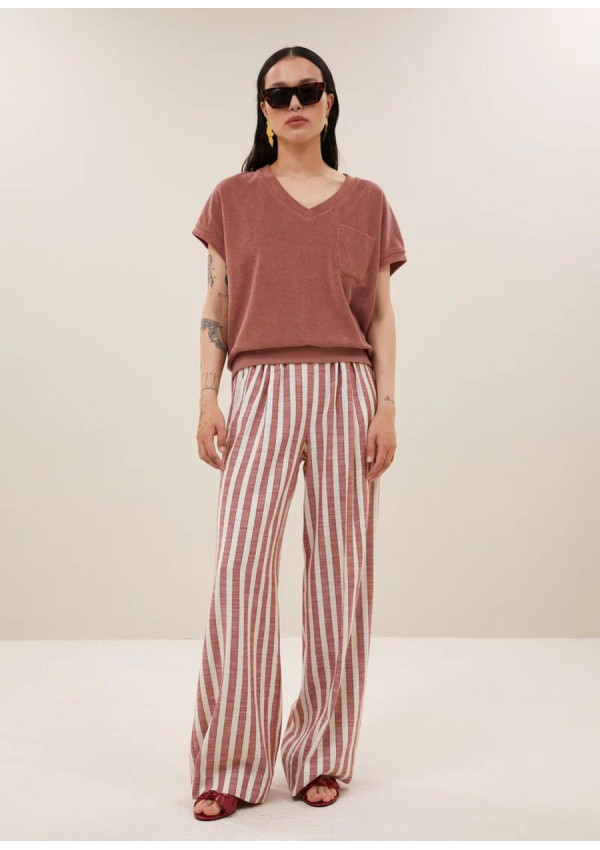 BY-BAR PANTALON BENJI STRIPE