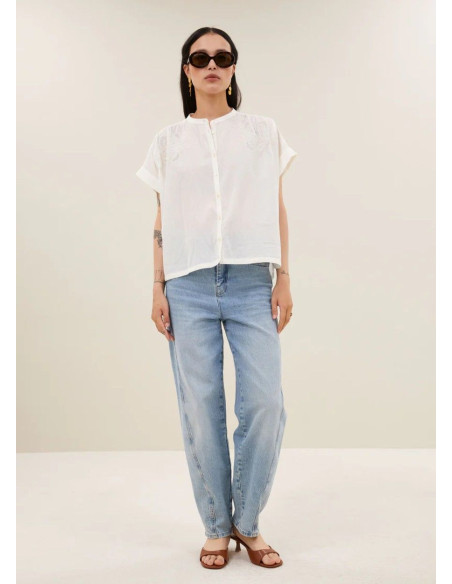 BY BAR BLUSA ALLY CRUDA