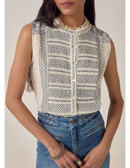 MAISON HOTEL BLUSA IRINA LAPISLAZULI