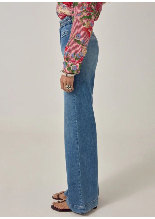MAISON HOTEL PANTALON CHER WESTERN BLUE