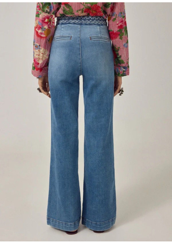 MAISON HOTEL PANTALON CHER WESTERN BLUE