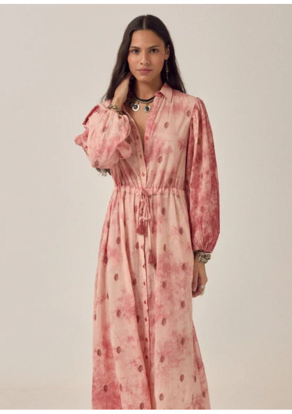 MAISON HOTEL VESTIDO FREYA GRANATE