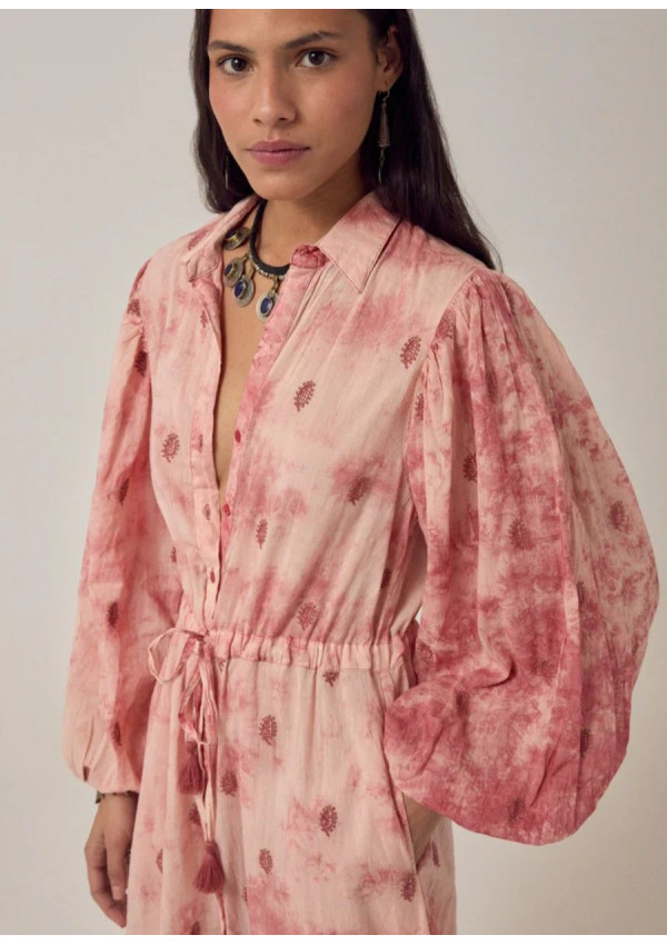 MAISON HOTEL VESTIDO FREYA GRANATE