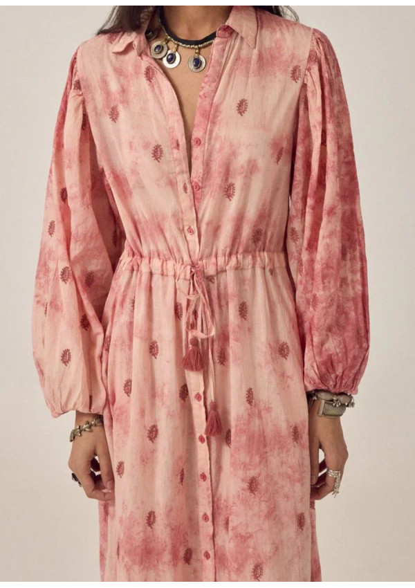 MAISON HOTEL VESTIDO FREYA GRANATE