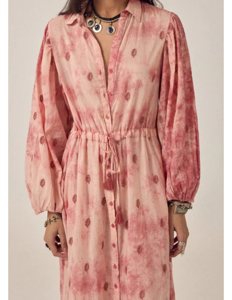 MAISON HOTEL VESTIDO FREYA GRANATE