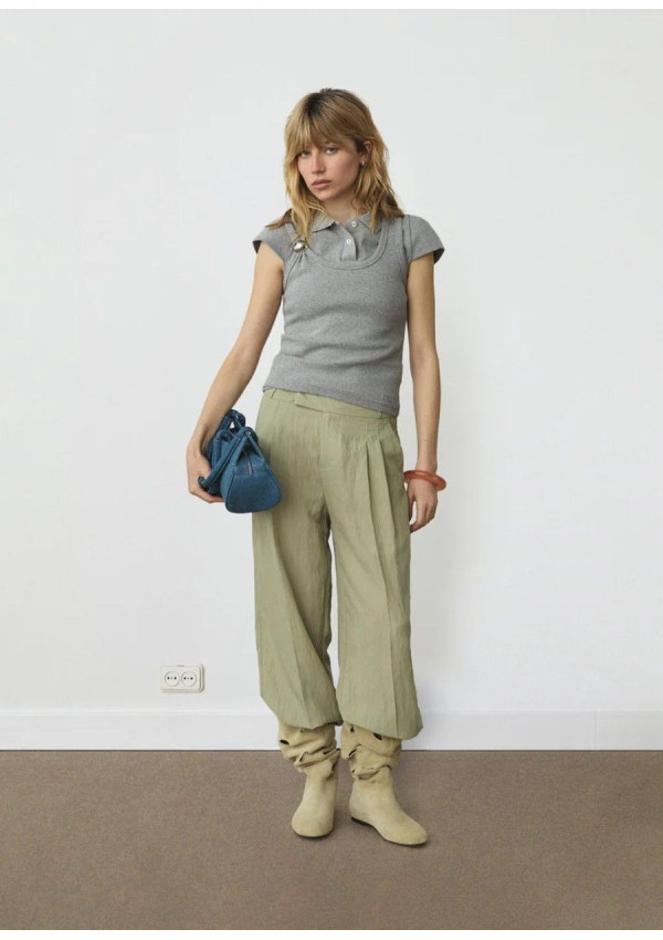 LAAGAM TANK TOP EDEN GREY