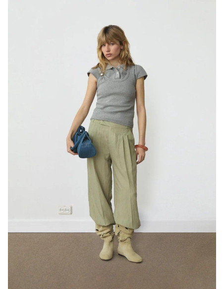 LAAGAM TANK TOP EDEN GREY