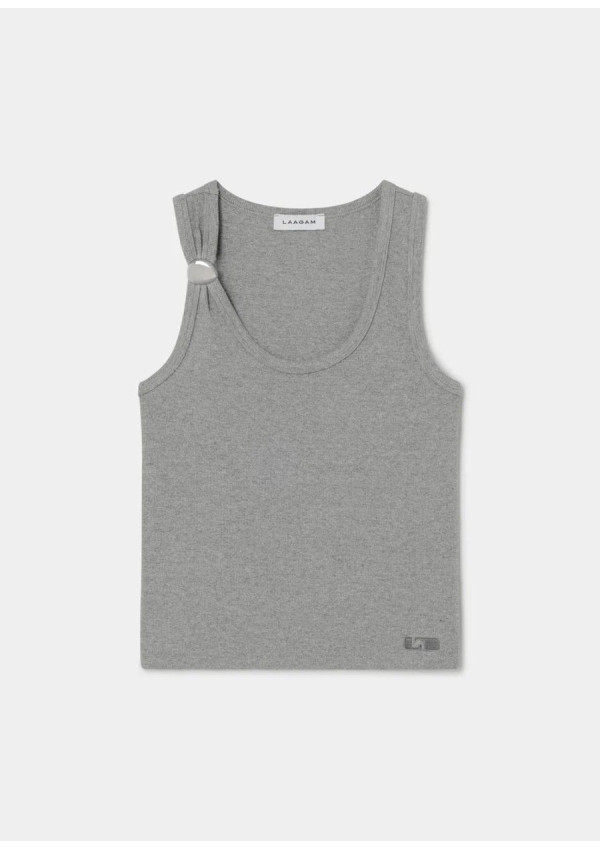LAAGAM TANK TOP EDEN GREY