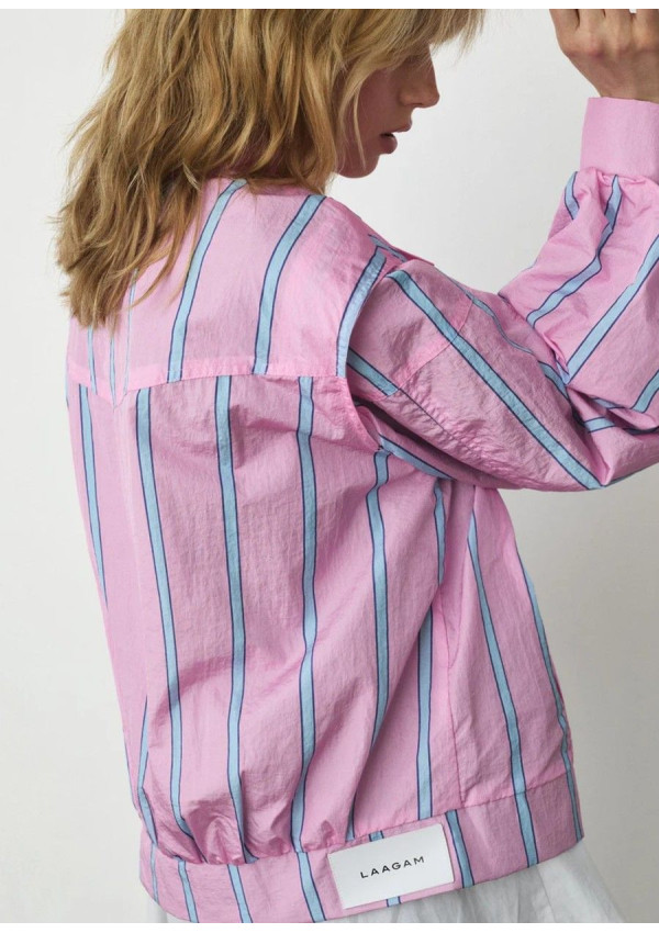 LAAGAM BOMBER WATSON PINK STRIPED