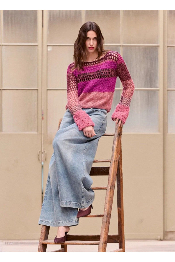 MES DEMOISELLES JERSEY OPHA MAUVE