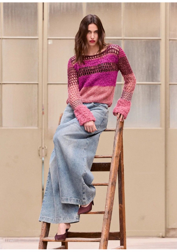 MES DEMOISELLES JERSEY OPHA MAUVE