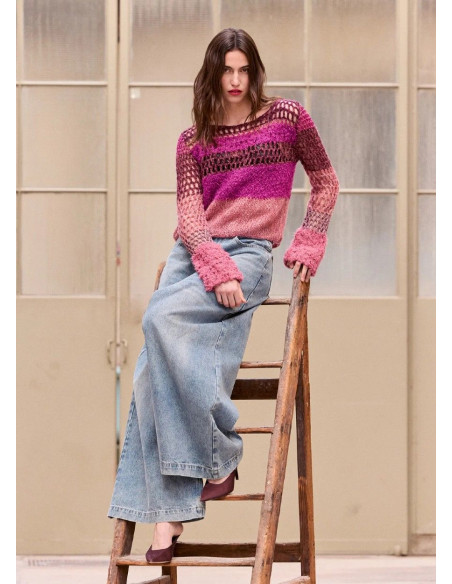 MES DEMOISELLES JERSEY OPHA MAUVE