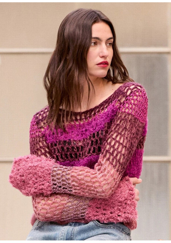 MES DEMOISELLES JERSEY OPHA MAUVE