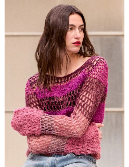 MES DEMOISELLES JERSEY OPHA MAUVE