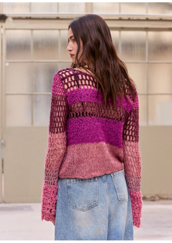 MES DEMOISELLES JERSEY OPHA MAUVE