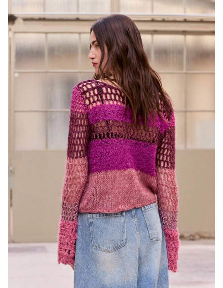 MES DEMOISELLES JERSEY OPHA MAUVE