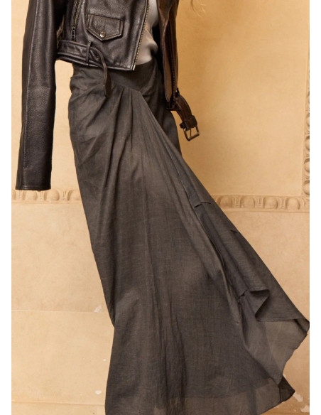 MES DEMOISELLES FALDA DECCA NEGRA