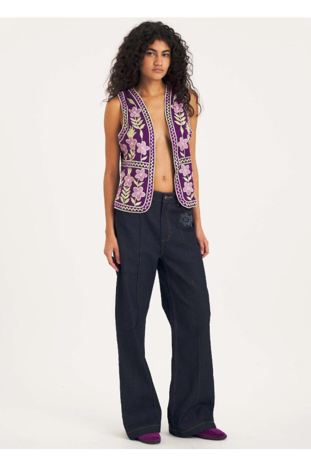 ANTIK BATIK CHALECO CARIOCA PURPLE