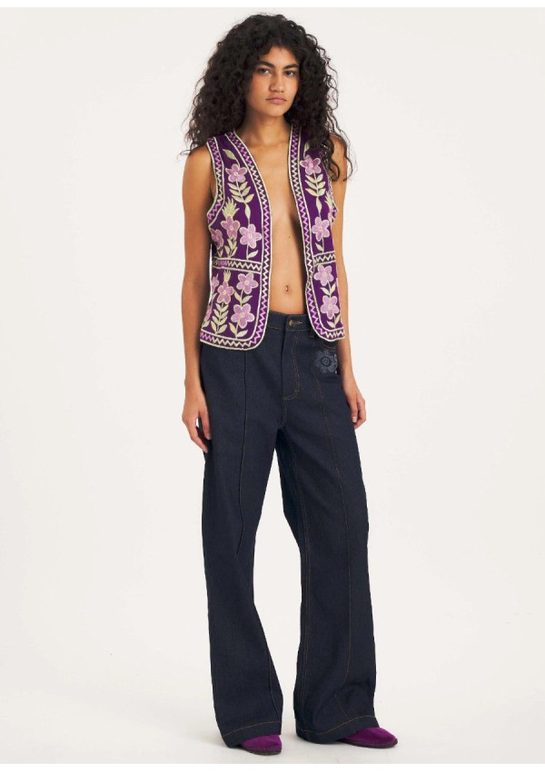 ANTIK BATIK CHALECO CARIOCA PURPLE